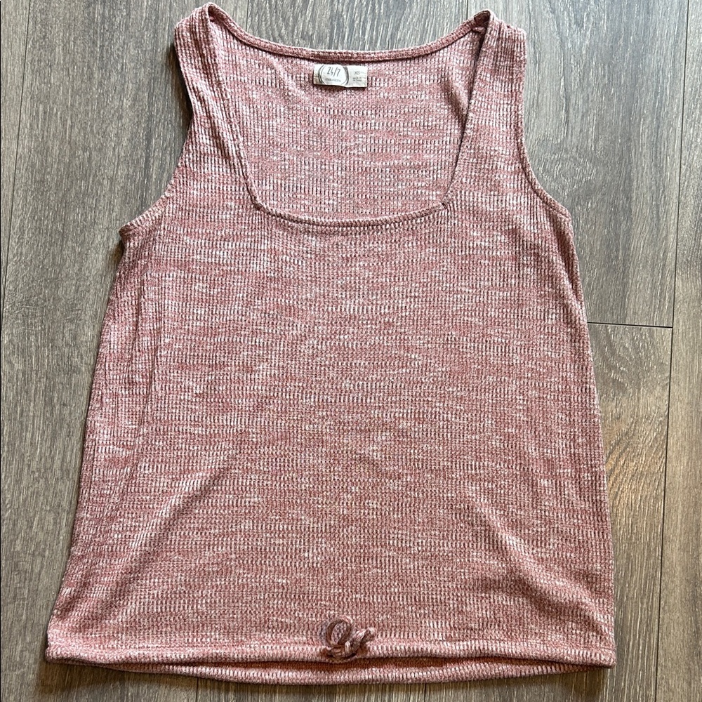 Maurices Rose Knit Tank Top